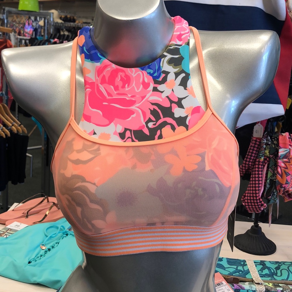Body Glove diversion sport bra swim top. NWT